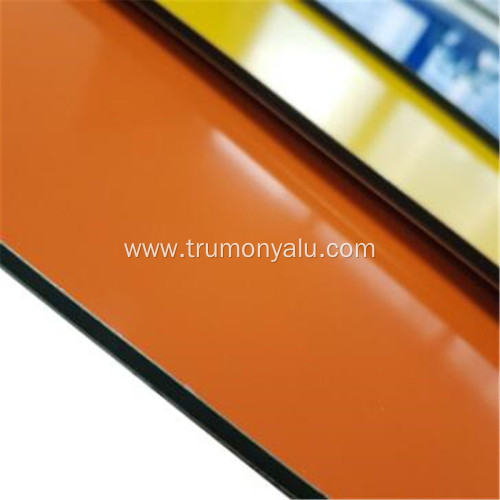 Blue PVDF Fireproof Aluminum composite panel for decorate